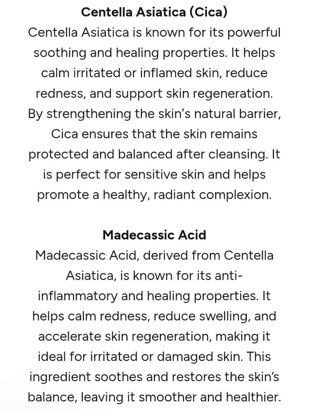 MIXSOON CENTELLA CLEANSING FOAM.